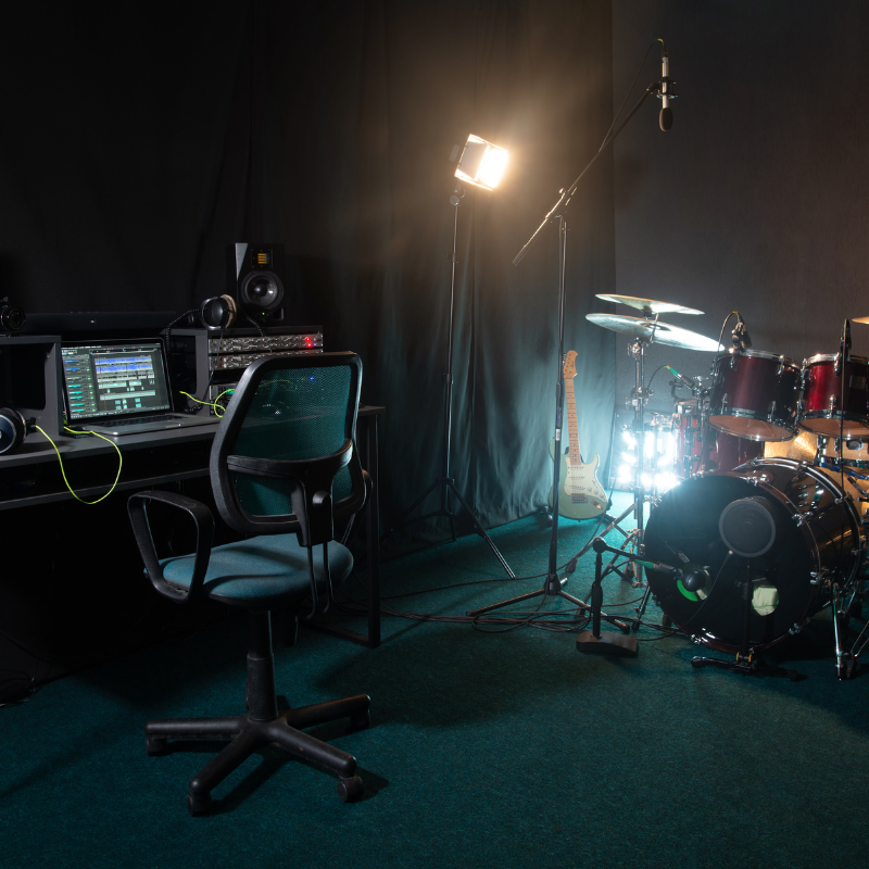 Snare Drum Trigger with Dual Zone