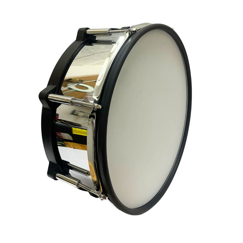 Snare drum on a white background