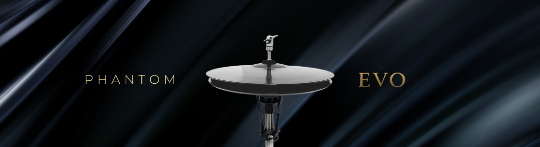 Luxury faucet with 'PHANTOM' and 'EVO' branding on a dark background