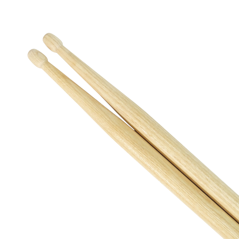 5A Hickory Drumsticks – Standard Weight, Natural Wood
