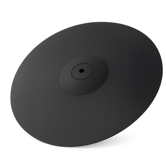 Obsidian electronic cymbal