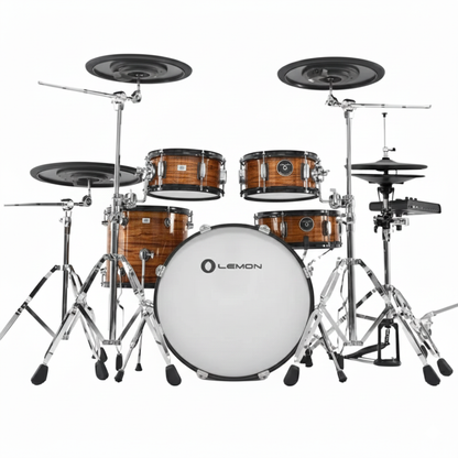 Lemon T950 SE Electronic Drum Kit Wood